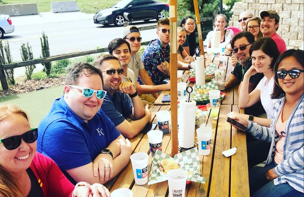 Team Lunch at Taco Republic in KC - Sept 2019